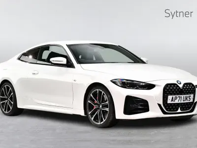 Used BMW 420 M Sport 181 HP (133 kW) 2021 White Coupe