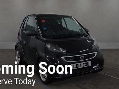 Used Smart ForTwo Coupé Brabus Xclusive 102 HP (75 kW) 2014 Black Coupe