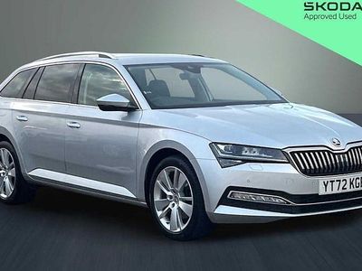 Brilliant silver metallic Used 2022 Skoda Superb SE L Estate | £21,990 (Fair price)
