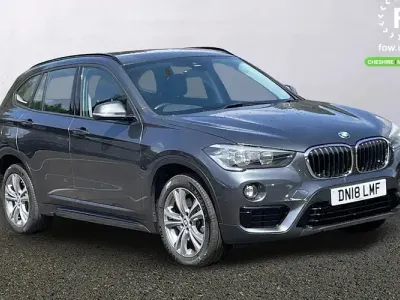 Used BMW X1 Sport Line 190 HP (139 kW) 2018 Grey SUV