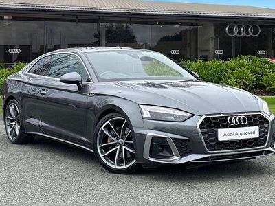 Used Audi A5 S-Line 204 HP (150 kW) 2022 Grey Coupe