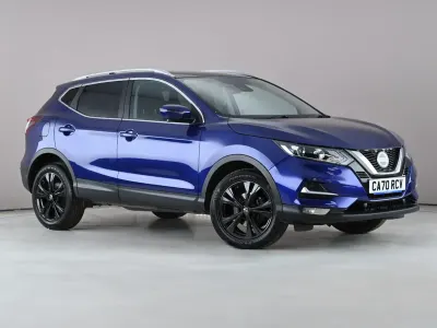Used Nissan Qashqai N-Connecta 140 HP (102 kW) 2020 Blue SUV