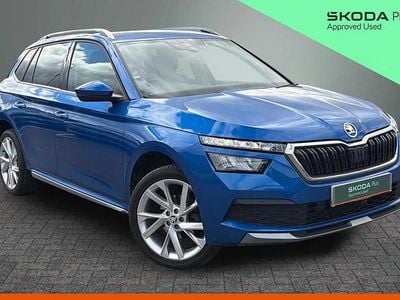 Used Skoda Kamiq SE L Executive 115 HP (84 kW) 2024 Blue SUV
