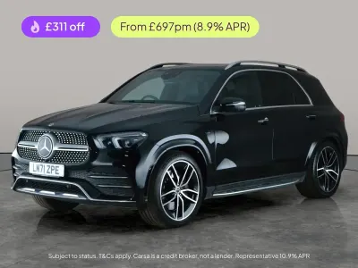 Käytetty Mercedes GLE350 AMG line 320 HP (235 kW) 2021 Musta Farmari
