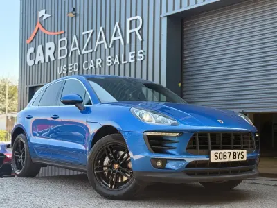 Used Porsche Macan 2017 Blue SUV