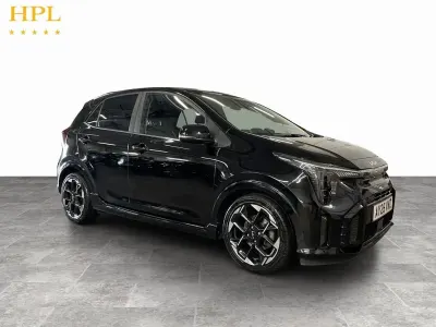 Used Kia Picanto GT-Line S 77 HP (56 kW) 2025 Black Hatchback