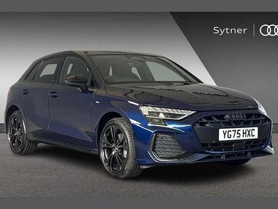 Black New 2025 Audi A3 e-tron S-Line Hatchback | £36,000 (Expensive)