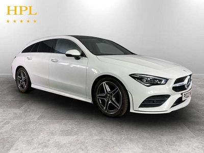 Used Mercedes CLA180 Shooting Brake AMG line 136 HP (100 kW) 2022 White Estate
