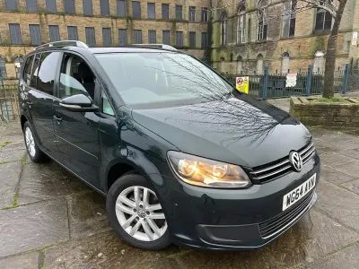 Used VW Touran SE 140 HP (102 kW) 2014 Green MPV