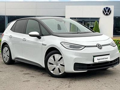 Used VW ID.3 Pro Performance 150 kW (204 HP) 2020 White Hatchback