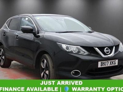 Used Nissan Qashqai N-Connecta 110 HP (80 kW) 2017 Black SUV