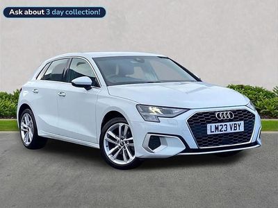 Used Audi A3 Sport 110 HP (80 kW) 2023 White Sedan