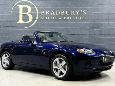 Used Mazda MX5 126 HP (92 kW) 2007 Blue Cabriolet