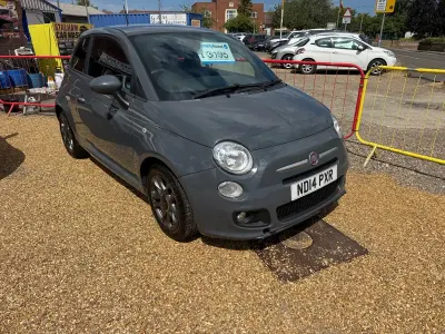 Used Fiat 500 S 69 HP (50 kW) 2014 Grey Hatchback