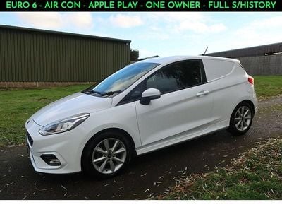 White Used 2019 Ford Fiesta Sport Van | £11,990 (Expensive)
