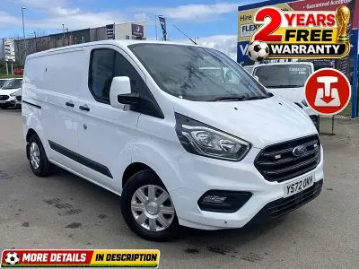 Used Ford Transit Custom Trend 126 HP (92 kW) 2022 White Van