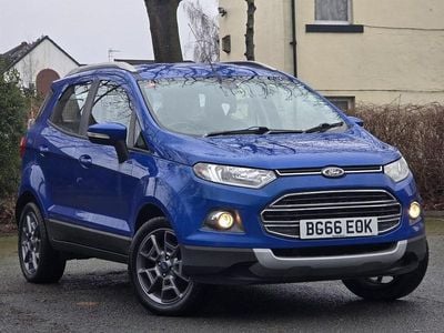 Used Ford Ecosport Titanium 125 HP (91 kW) 2016 Blue SUV