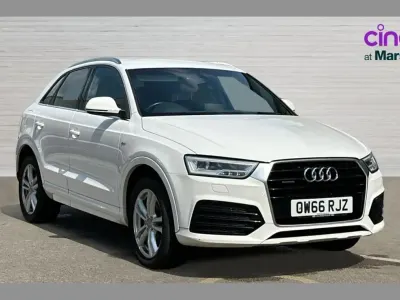Second-hand Audi Q3 S-Line 184 CP (135 kW) 2016 Alb SUV