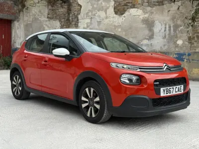 Used Citroën C3 Feel 2017 Orange Hatchback