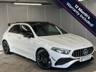 Used Mercedes A35 AMG Premium Plus 301 HP (221 kW) 2023 White Hatchback