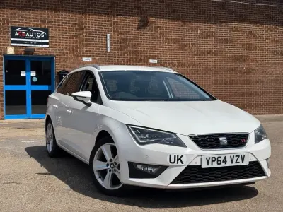 Used Seat Leon FR 2014 White Estate