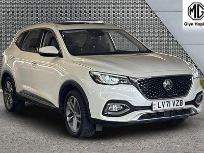 White Used 2021 MG HS Exclusive SUV | £15,317 (Fair price)