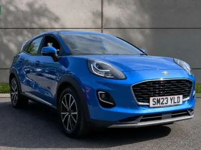 Used Ford Puma Titanium 125 HP (91 kW) 2023 Blue SUV