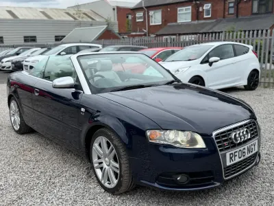 Used Audi A4 Cabriolet Performance 2006 Blue Cabriolet