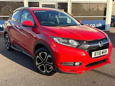 Red Used 2018 Honda HR-V EX SUV | £13,795 (Fair price)