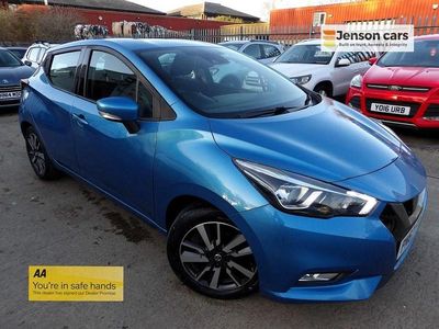 Blue Used 2017 Nissan Micra Acenta Hatchback | £5,690 (Fair price)