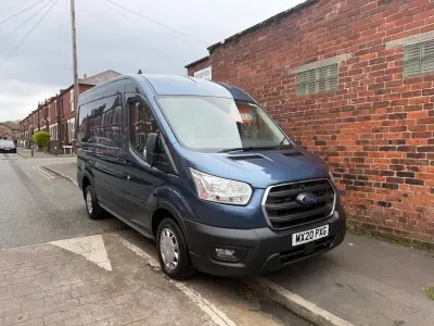 Usado Ford Transit Trend 130 HP (95 kW) 2020 Azul Van