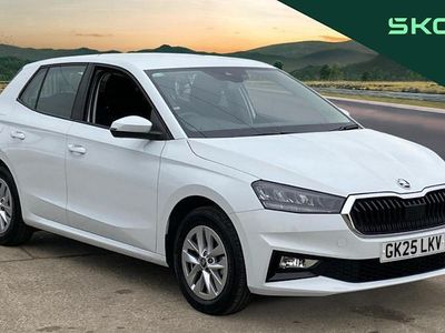 Used Skoda Fabia SE 95 HP (69 kW) 2025 White Hatchback