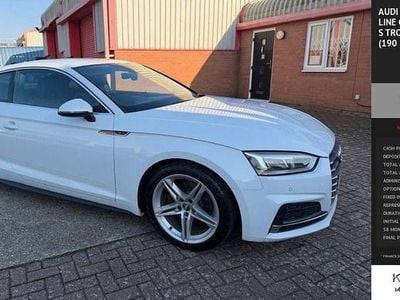 Used Audi A5 S-Line 190 HP (139 kW) 2018 White Coupe