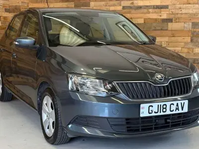 Used Skoda Fabia SE 75 HP (55 kW) 2018 Grey Hatchback