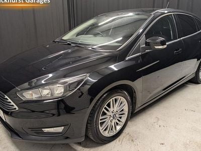Used Ford Focus Zetec 125 HP (91 kW) 2017 Black Hatchback