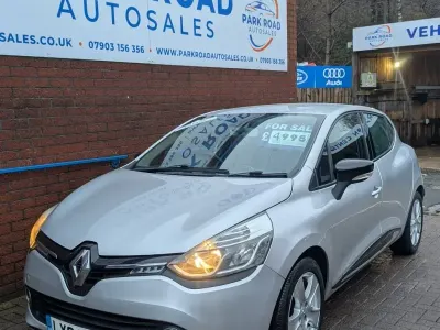 Used Renault Clio Dynamique 90 HP (66 kW) 2014 Silver Hatchback
