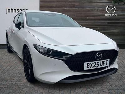 White Used 2025 Mazda 3 Homura-Line Hatchback | £19,349 (Fair price)