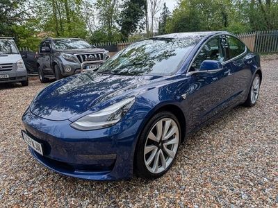 Blue Used 2019 Tesla Model 3 Long Range AWD Sedan | £14,000 (Expensive)
