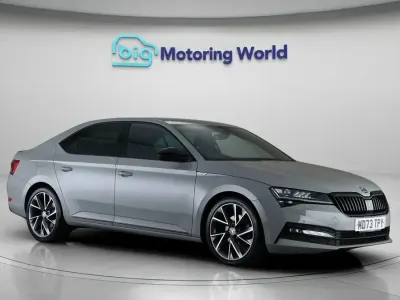 Used Skoda Superb SportlinePlus 190 HP (139 kW) 2023 Grey Hatchback