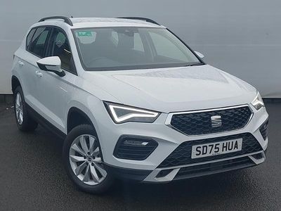 New Seat Ateca SE 150 HP (110 kW) 2025 Metallic  glacial white SUV