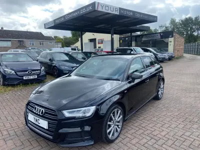 Używany Audi A3 Black Edition 2019 Czarny Sedan/Limuzyna