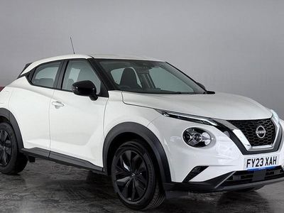 Used Nissan Juke Acenta 114 HP (83 kW) 2023 White SUV