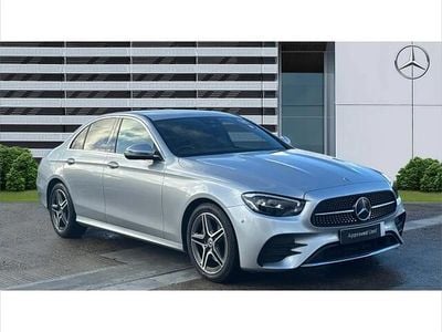 Silver Used 2022 Mercedes E200 AMG line Sedan | £26,314 (Fair price)