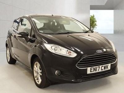 Used Ford Fiesta Zetec 82 HP (60 kW) 2017 Black Hatchback