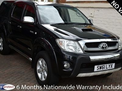 used Toyota HiLux 3.0 D-4D INVINCIBLE 4X4 DOUBLE CAB 170 BHP (NO VAT)