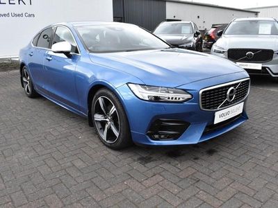 Used Volvo S90 R-Design 190 HP (139 kW) 2019 Blue Sedan