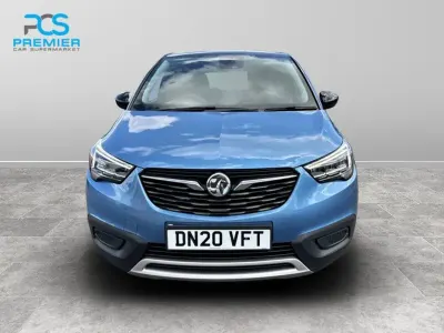 Used Vauxhall Crossland X 110 HP (80 kW) 2020 Blue SUV