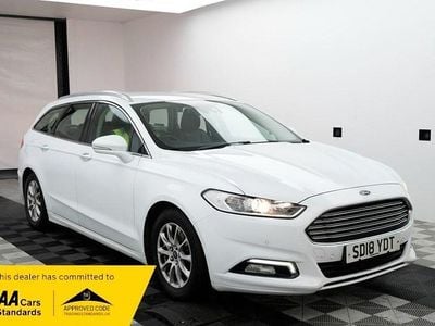 White Used 2018 Ford Mondeo Titanium Estate | £6,995 (Good price)