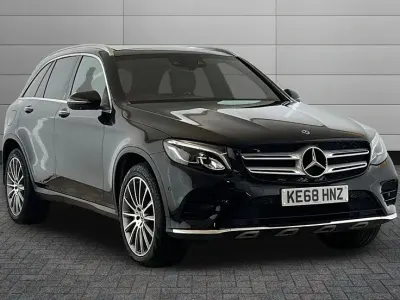 Used Mercedes GLC250 AMG Line Premium 208 HP (152 kW) 2019 Black SUV