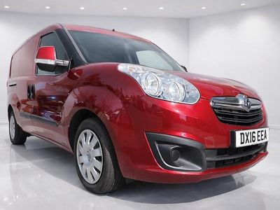 Used Vauxhall Combo Sportive 105 HP (77 kW) 2016 Red MPV